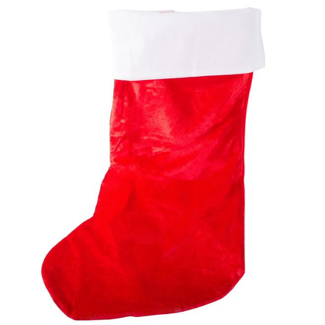 Vánoční dárek ponožka Santa Claus velká