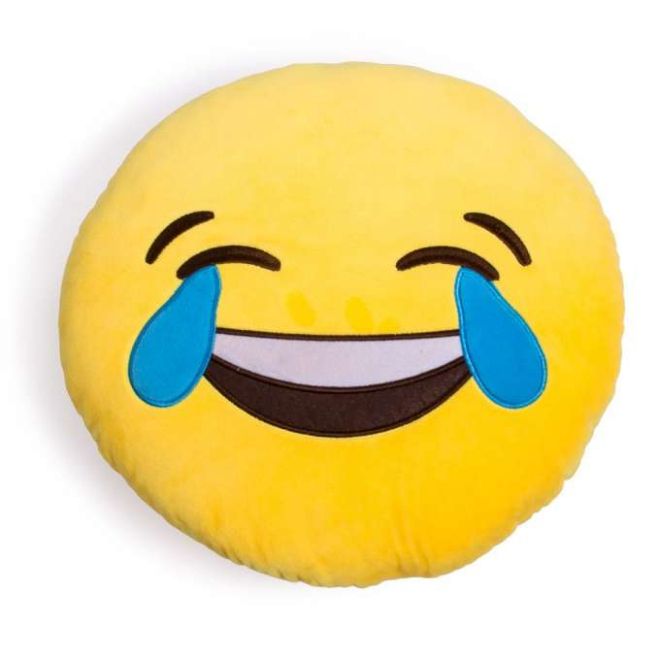 Polštář Emoji – Brečící smíchy