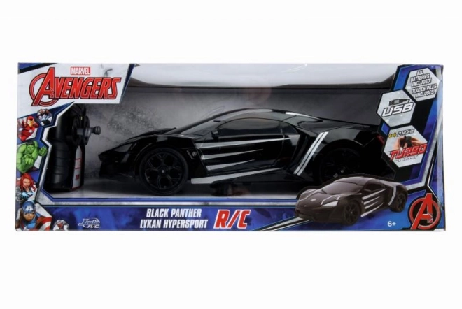 Marvel RC Black Panther Lykan 1:16