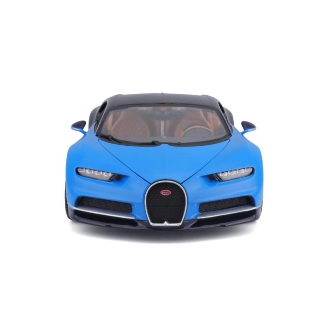 Bburago 1:18 Plus Bugatti Chiron modrá