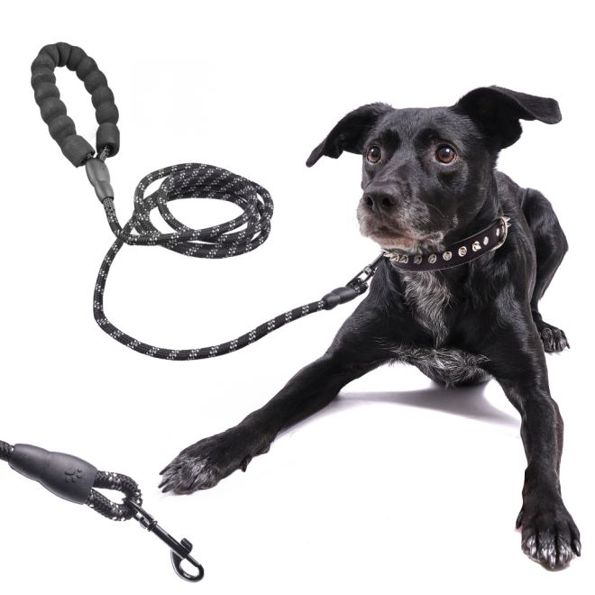 Vodítko pro psy na laně odolné reflexní 3m