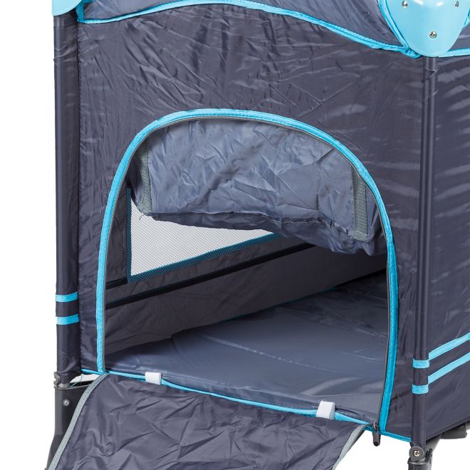 Turistická postel, ohrádka s moskytiérou Ecotoys