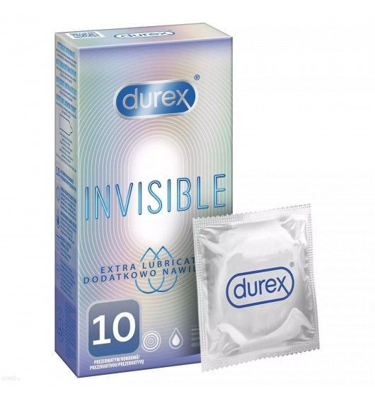 Durex Invisible A10 extra zvlhčené kondomy
