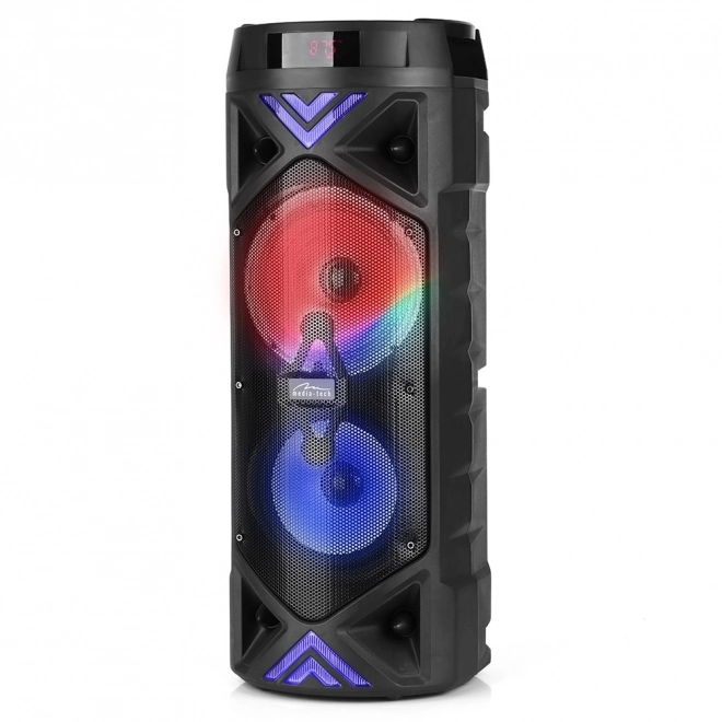 FUNBOX Speaker KEG PRO MT3182 Karaoke/Bluetooth 5.0+EDR/FM/MP3?MicroSD/USB/Equalizer/AUX/Jack 6.3/Pilot/LED/RMS 50W/PMPO 1400W