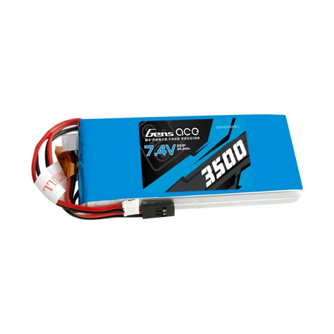 Baterie LiPo Gens Ace 3500mAh 7,4V 1C 2S1P RX/TX