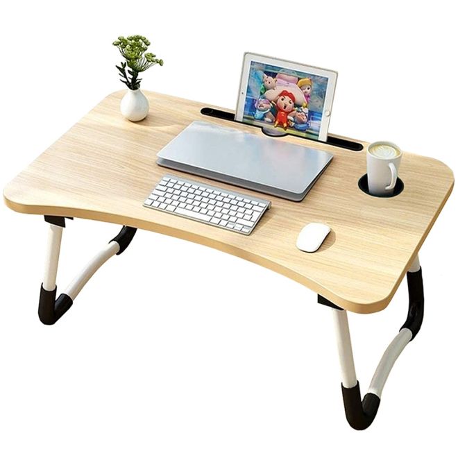 Skládací stolek na notebook pro stojan na postel