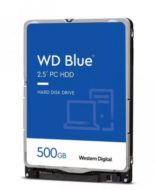 HDD Blue 500GB 2,5'' 16MB SATAIII/5400 otáček za minutu