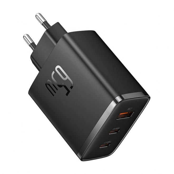 Nástěnná nabíječka Baseus OS-Cube Pro 2xUSB-C + USB, 65 W (černá)