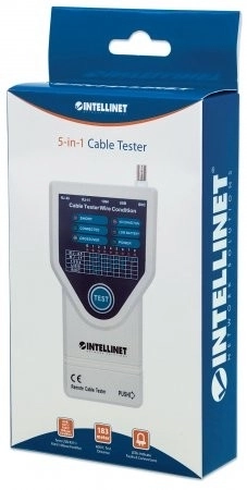 5-W-1 Tester kabelů RJ11/RJ45/USB/1394/BNC