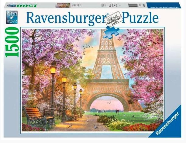 Puzzle 1500 prvků Pařížská romance