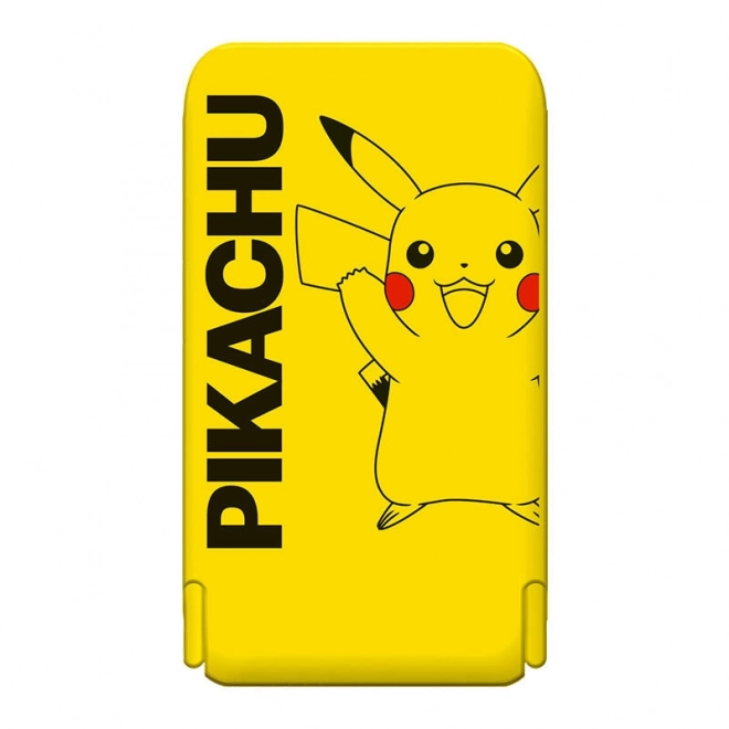 Indukční powerbanka OTL 5000 mAh, USB-C 15W, Pokemon Pikatchu se stojánkem (žlutá)