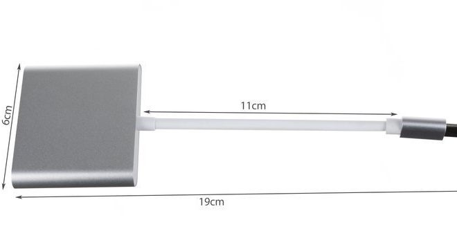 Adaptér – adaptér 3v1 (HUB USB-C HDMI)