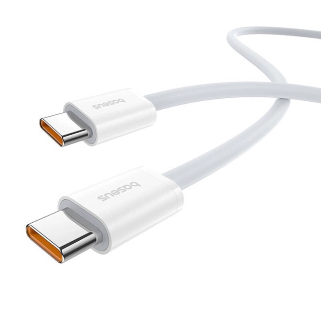 Rychlonabíjecí kabel USB-C na USB-C Baseus Superior 2 100W 2m (bílý)