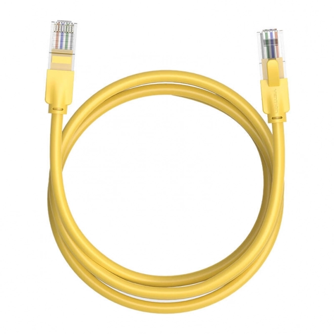 Síťový kabel UTP CAT6 Vention IBEYH RJ45 Ethernet 1000Mbps 2m žlutý