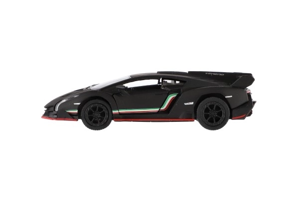 Auto Kinsmart Lamborghini Veneno kov/plast 13cm na zpětné natažení