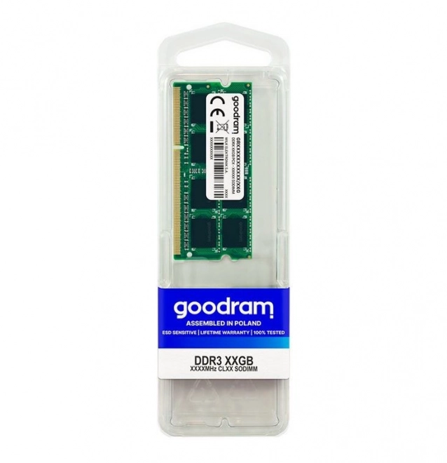 Paměť pro notebooky DDR3 SODIMM 8GB/1333 (1*8GB) CL9