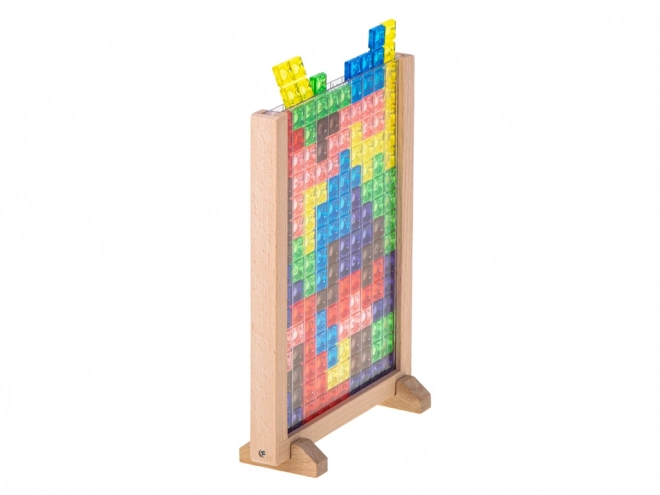 Puzzle tetris stojící hra