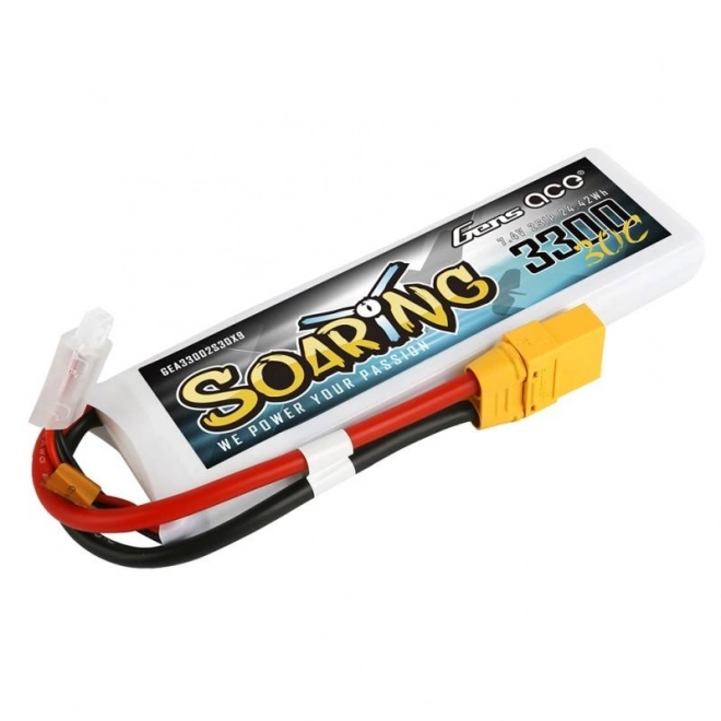 Baterie Gens Ace Soaring 3300mAh 7,4V 30C 2S1P XT90