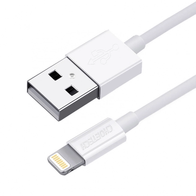 Kabel USB na Lightning Choetech IP0026, MFi,1,2 m (bílý)