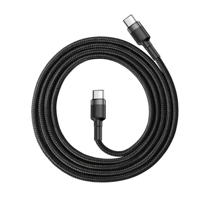 Baseus Cafule Cable USB-C PD 2.0 QC 3.0 60W 1m (černo-šedý)