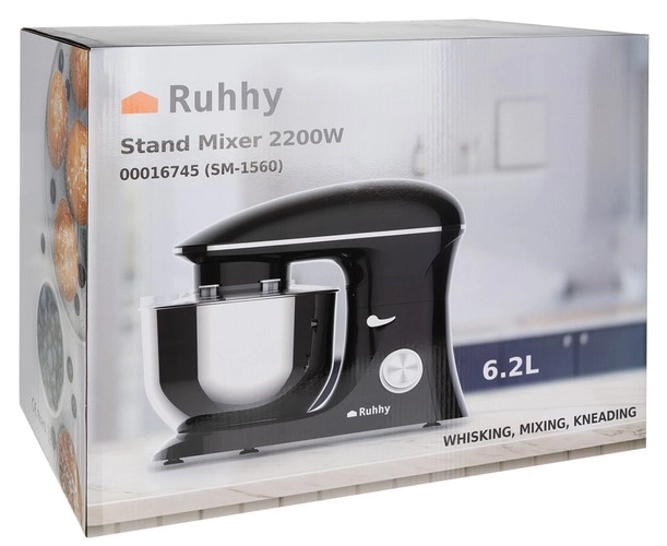 Ruhhy 16745 Kuchyňský robot 6,2L+ 24 cukrářských nástavců 2200W