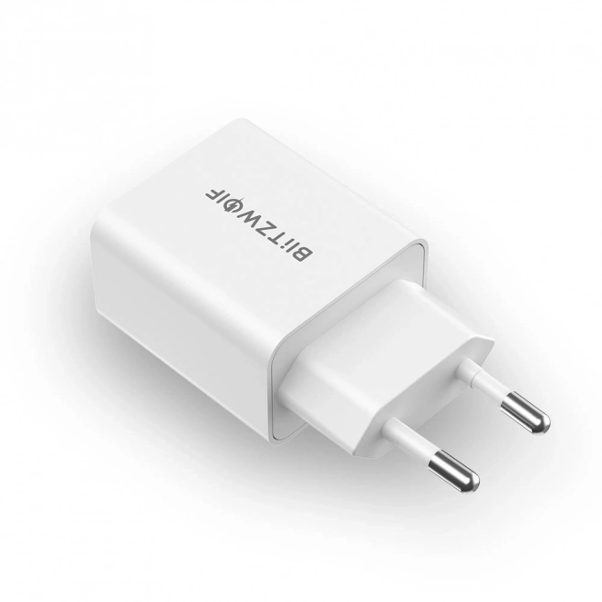 Nástěnná nabíječka Blitzwolf BW-S20, USB, USB-C, 20W (bílá)