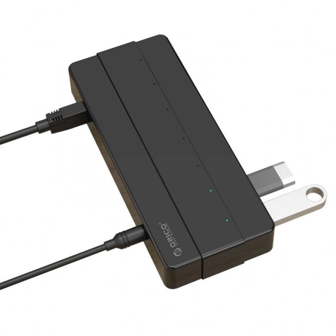 Rozbočovač adaptéru 7 v 1 Orico USB 3.0 + kabel USB 3.0 1m