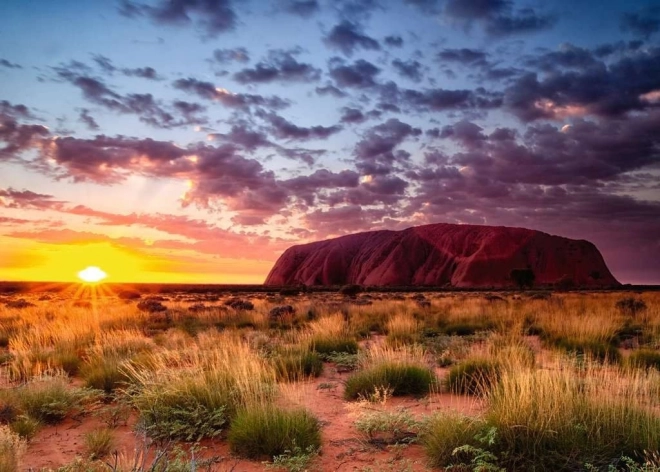 Puzzle 1000 prvků Ayers Rock, Austrálie