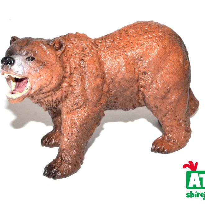 C - Figurka Medvěd Grizzly 11 cm