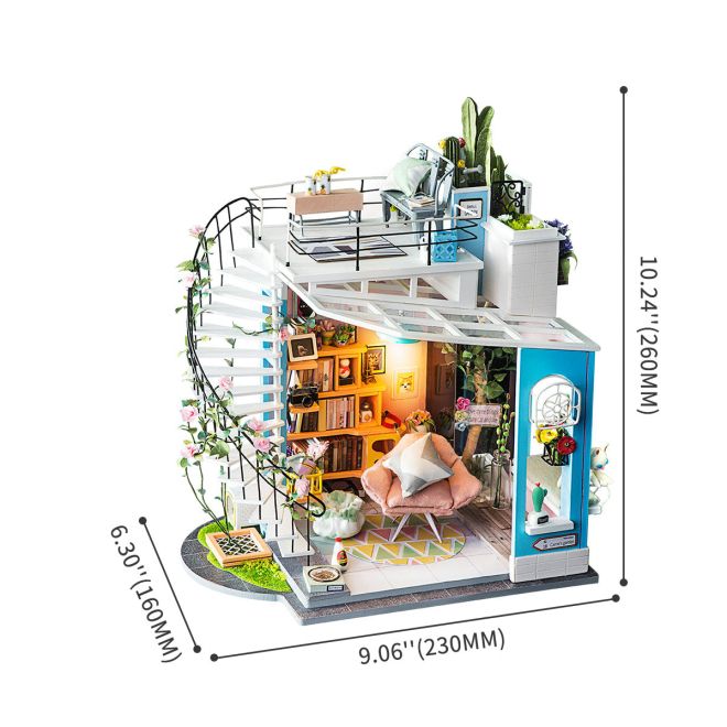 Dorin apartmán - DIY miniaturní domek
