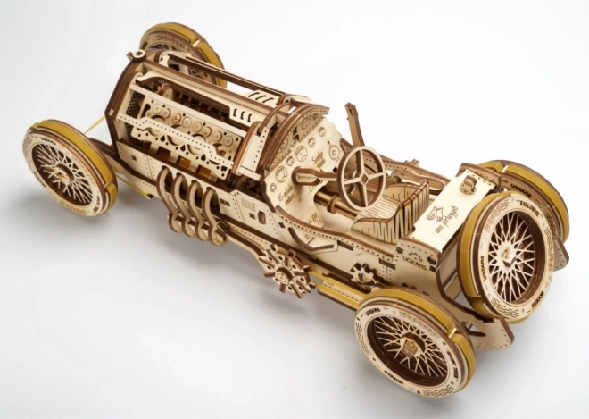 Ugears 3D puzzle - U9 Grand Prix auto 348 dílků