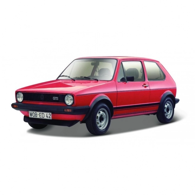 Bburago 1:24 Volkswagen Golf MK1 GTI červená 18-21089