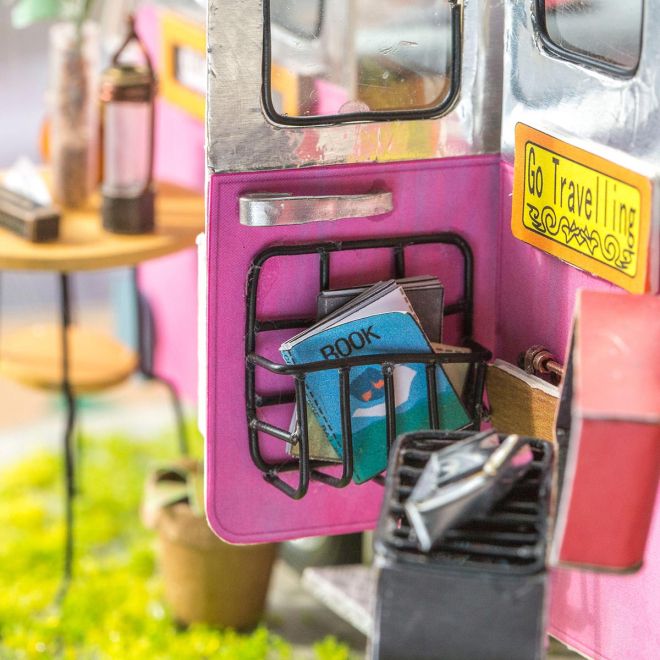 Veselé kempování - DIY miniaturní domek