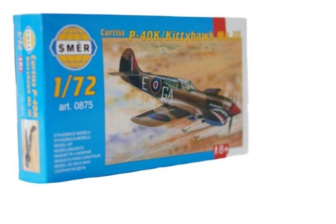 Model letadla Curtiss P-40 K Kittyhawk MK.3