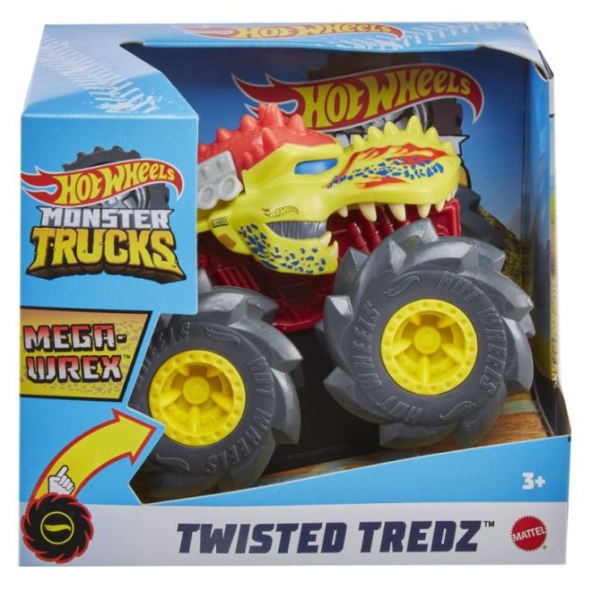Hot Wheels Monster Trucks natahovací – Roger Dodger