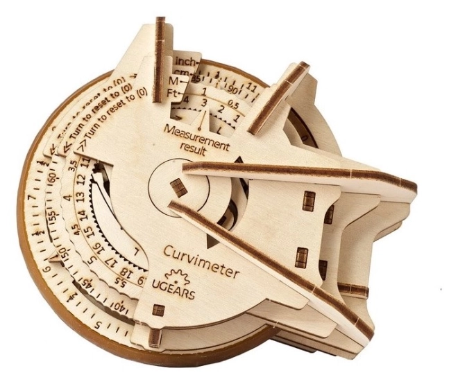 Ugears 3D puzzle - Stem Lab Curvimeter 109 dílků