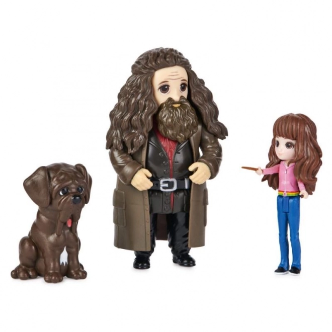 Loutky Wizarding World Hermiona a Hagrid