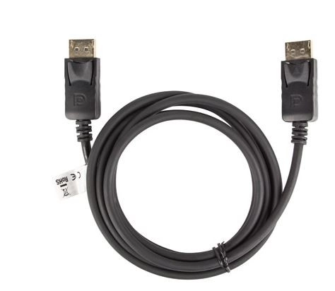 Kabel DisplayPort M/M 4K 1,8M černý