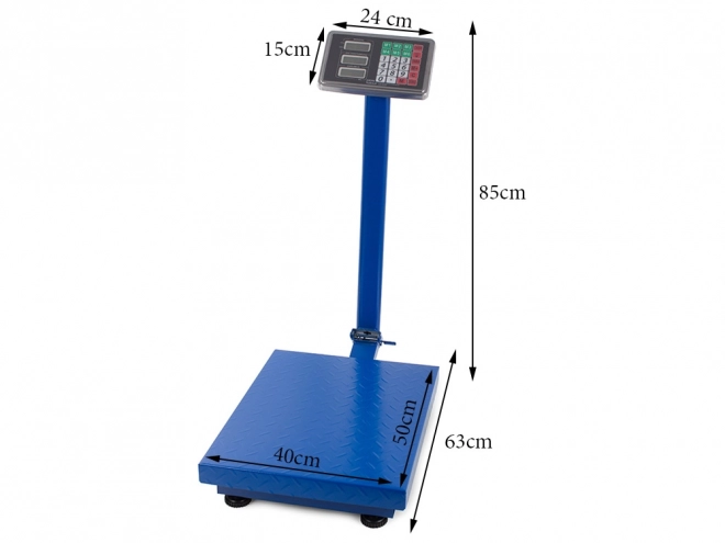 Elektronická prodejní váha 300kg lcd