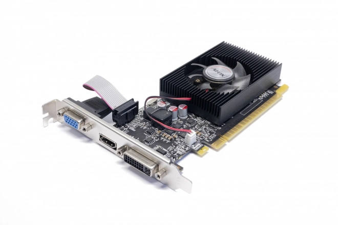 Grafická karta - Geforce GT610 2GB DDR3 64Bit DVI HDMI VGA LP Fan V8