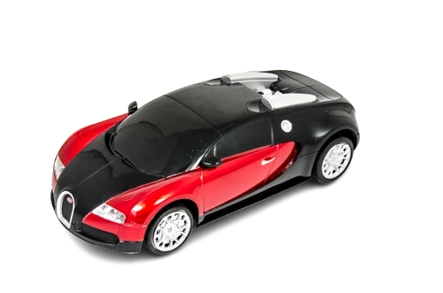 RC auto Bugatti Veyron 1:24 - červené