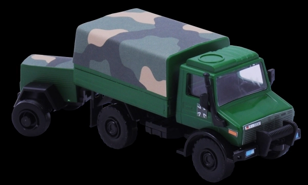 Stavebnice Monti System MS 30 Bundeswehr Mercedes Unimog 1:48 v krabici 22x15x6cm