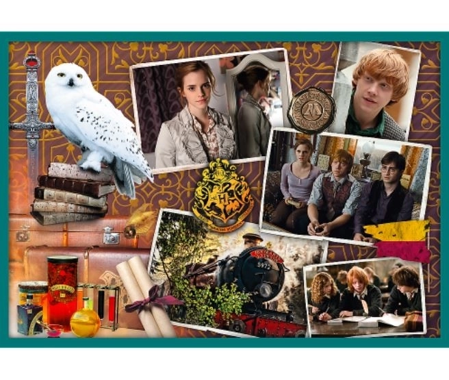 Puzzle Harry Potter - Ve světě Harryho Pottera 10v1