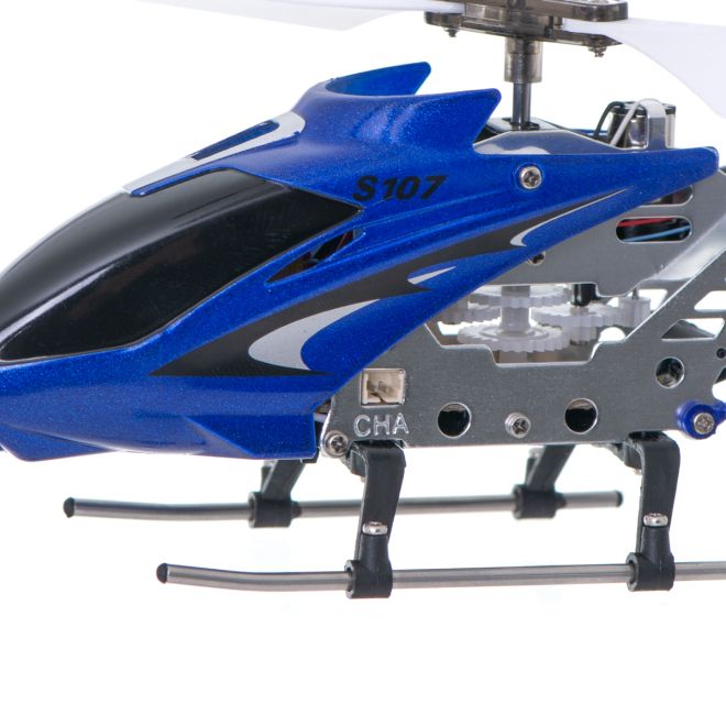 RC vrtulník S107G – Modrý