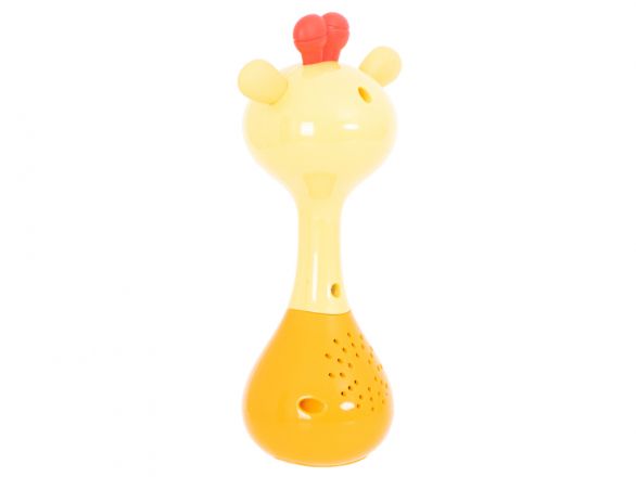 Chrastítko se zvukovými a světelnými efekty – Žirafa