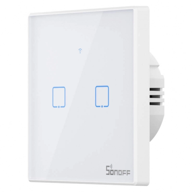 Smart Switch WiFi + RF 433 Sonoff T2 EU TX (2-kanálový) aktualizováno