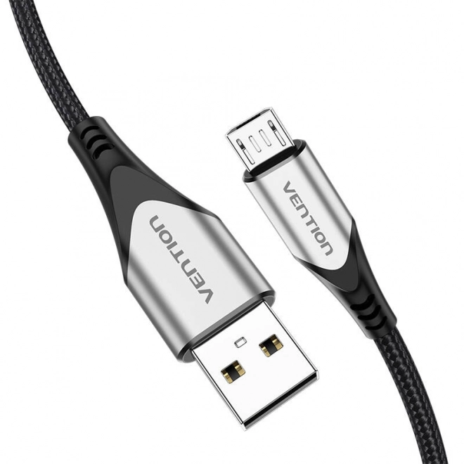 USB kabel 2.0 A na Micro USB Vention šedý