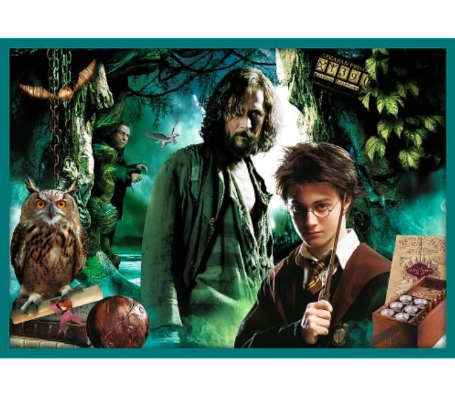 Puzzle Harry Potter - Ve světě Harryho Pottera 10v1