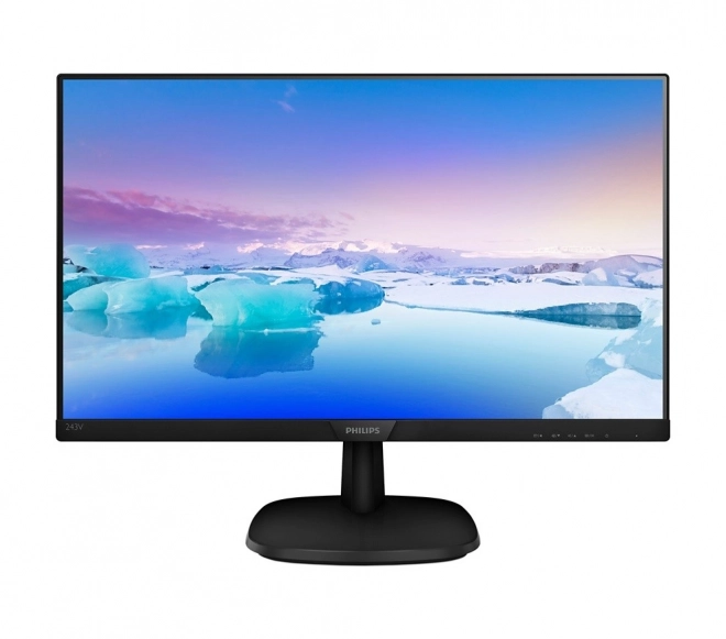 Monitor 23,8 243V7QDSB IPS DVI HDMI Černý