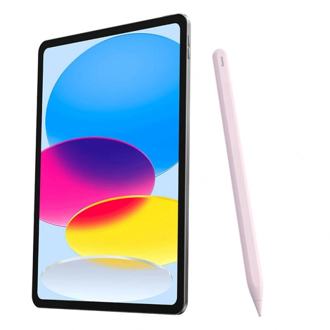 Bezdrátové nabíjení stylusu pro telefon / tablet Baseus Smooth Writing (růžový)